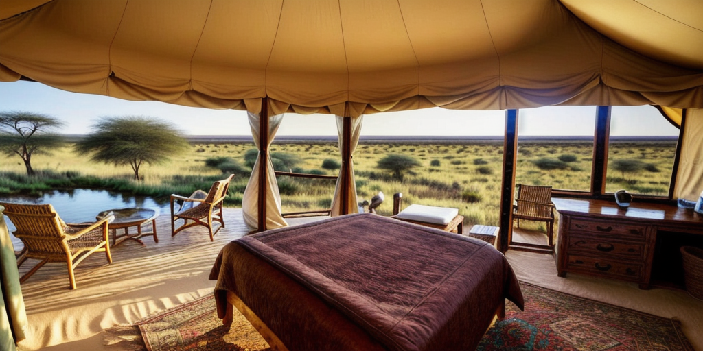 Lion kills businessman at luxury safari lodge in Namibia after he stepped out of tent to use toilet
