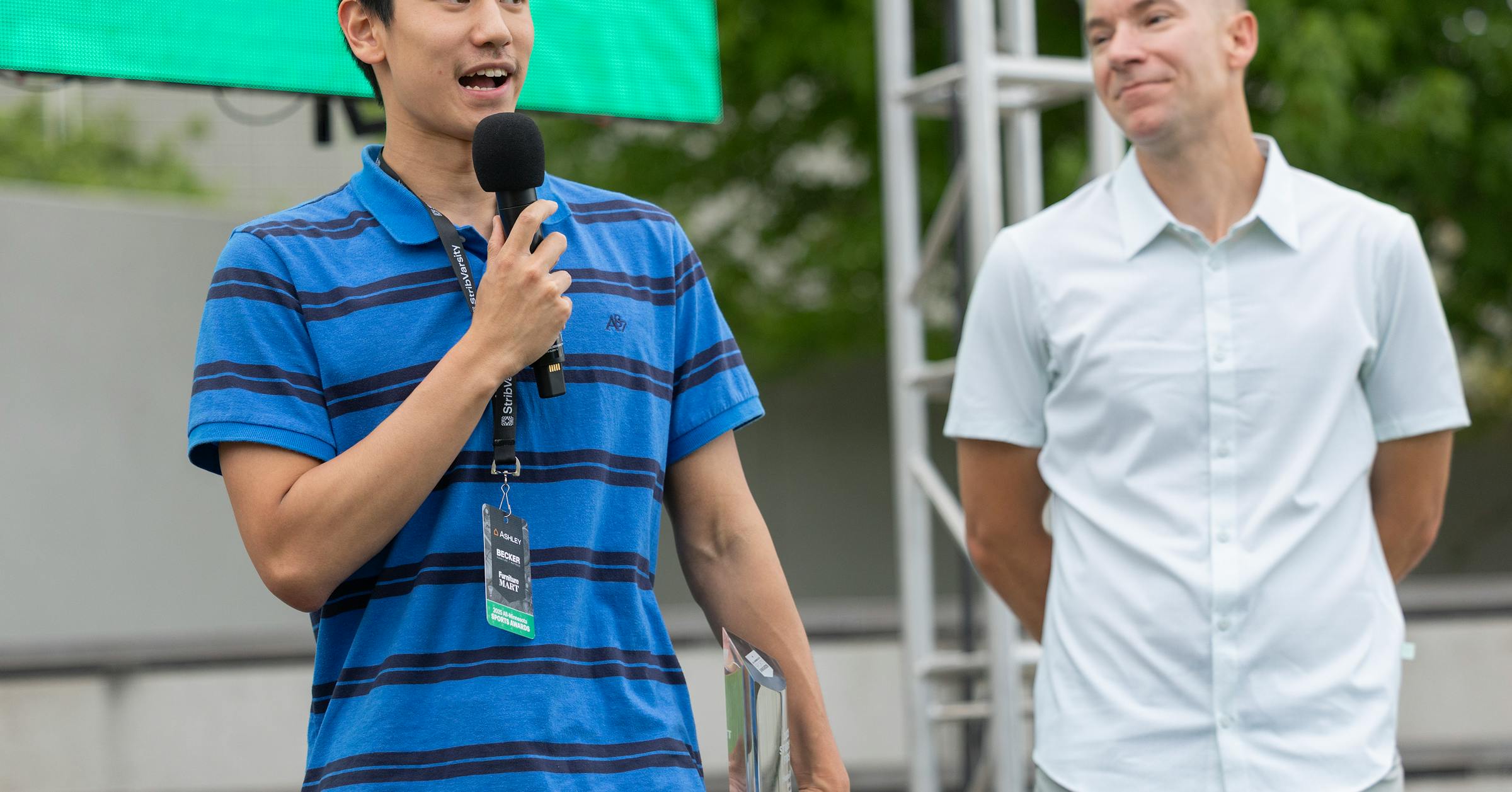Minnesota boys swimming state champion Jiarui Xue wins academic award