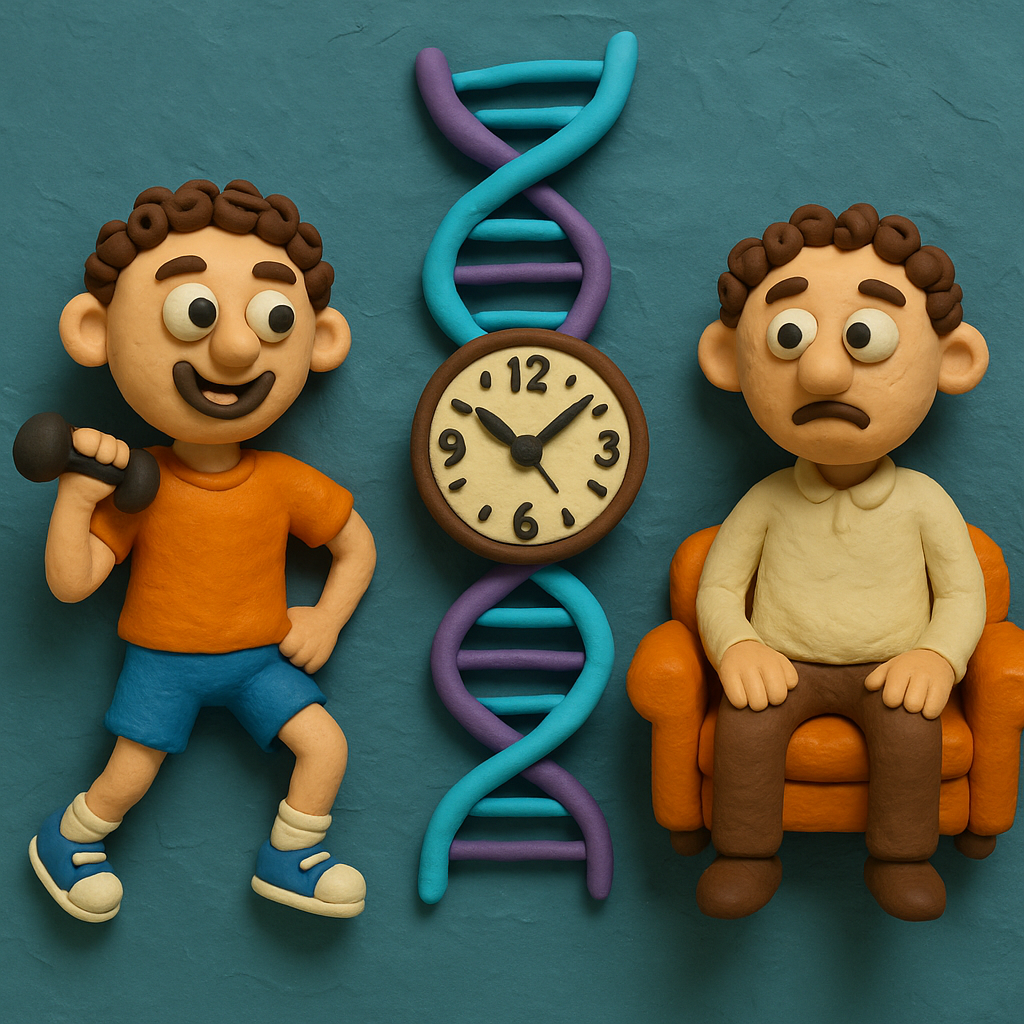 Does your destiny lie in exercise, your genes, or your lifestyle?