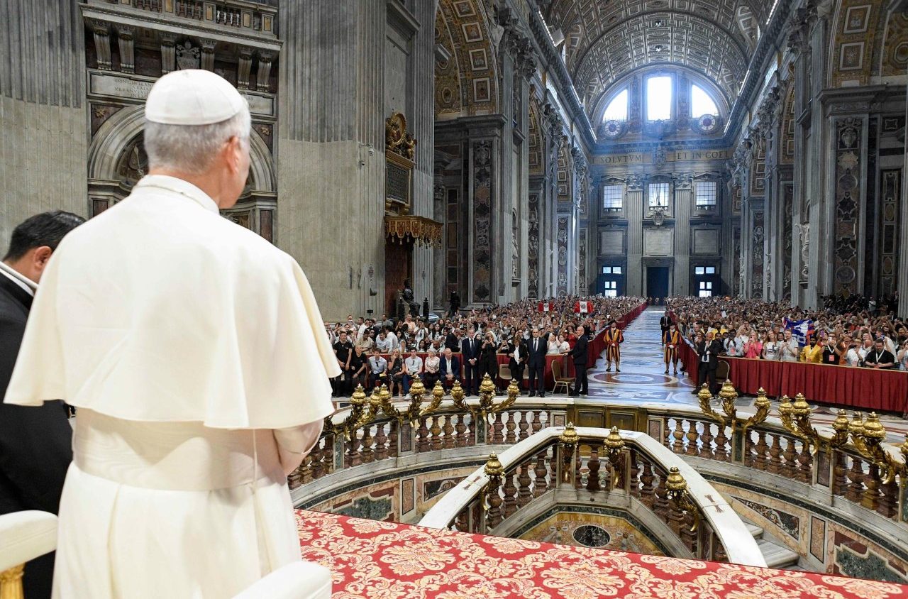 Pope Leo welcomes athletes to Vatican for Jubilee of Sport