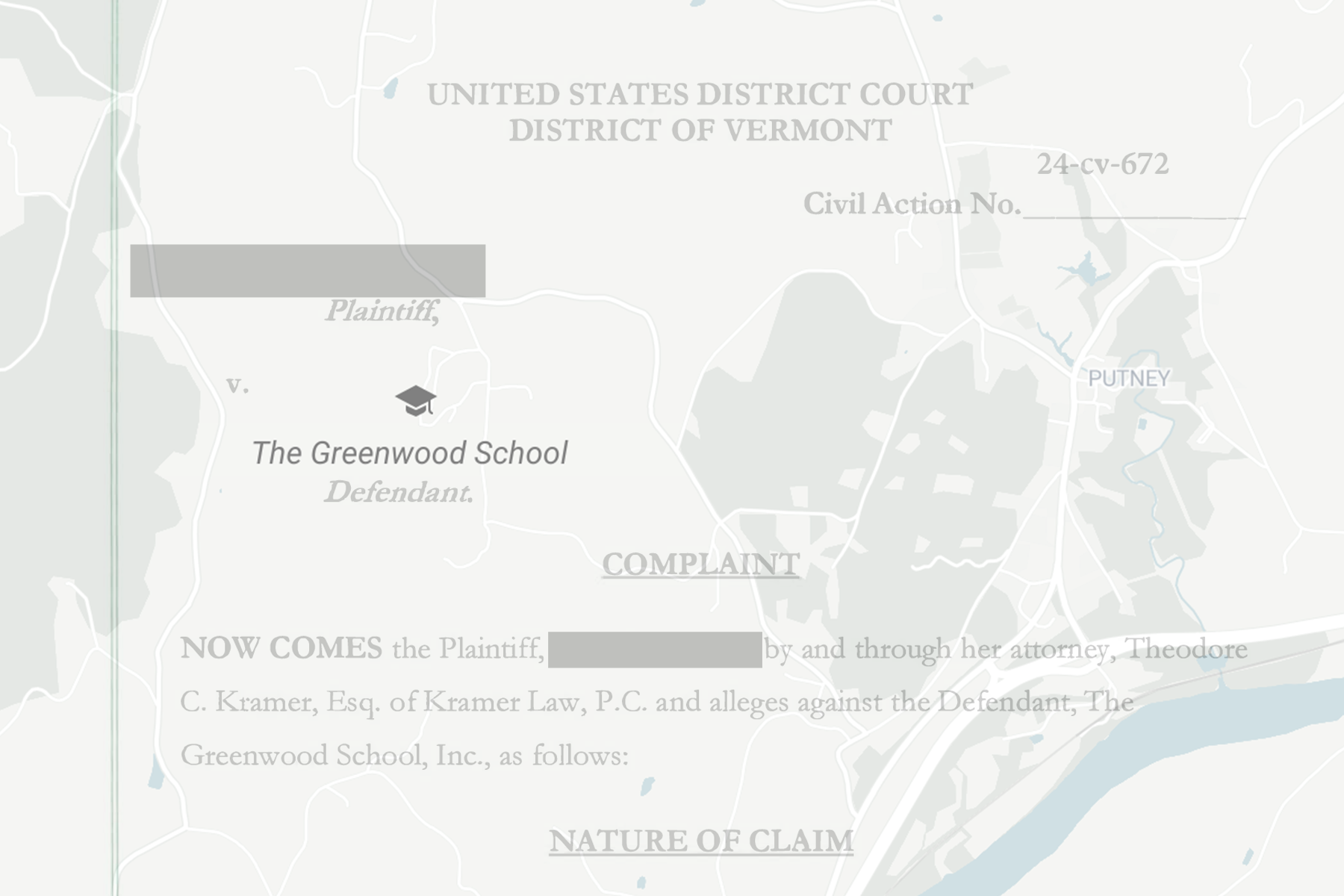 Lawsuit accuses a Putney therapeutic school of creating hostile work environment