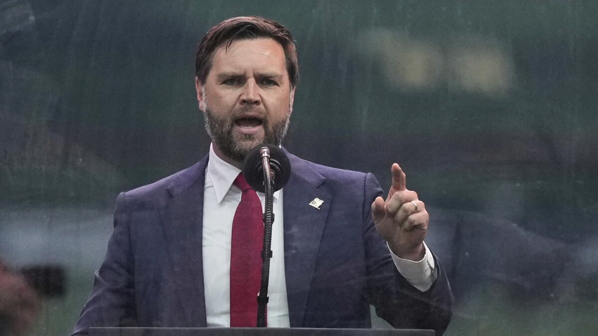 Vice President JD Vance heads to Los Angeles
