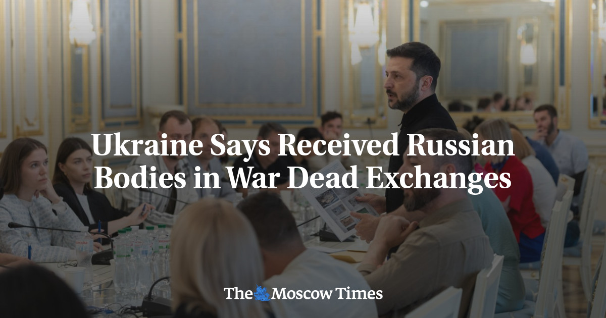 Ukraine Says Received Russian Bodies in War Dead Exchanges