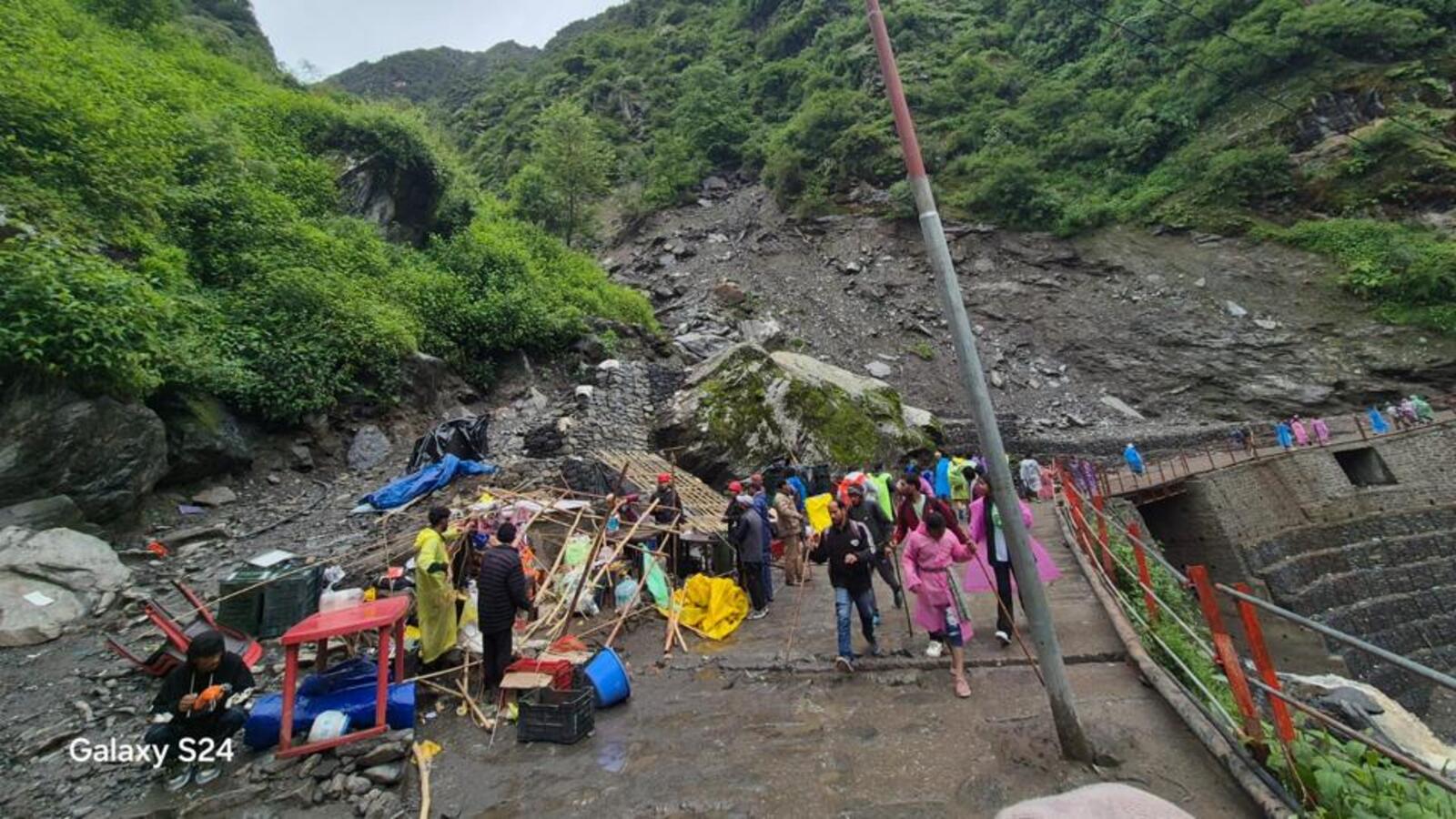 Kedarnath Dham yatra suspended after landslides damage trek route