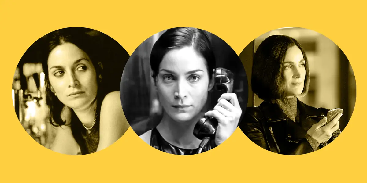 Carrie-Anne Moss 'instantly got sick' when she found out she got the part of Trinity in 'The Matrix'