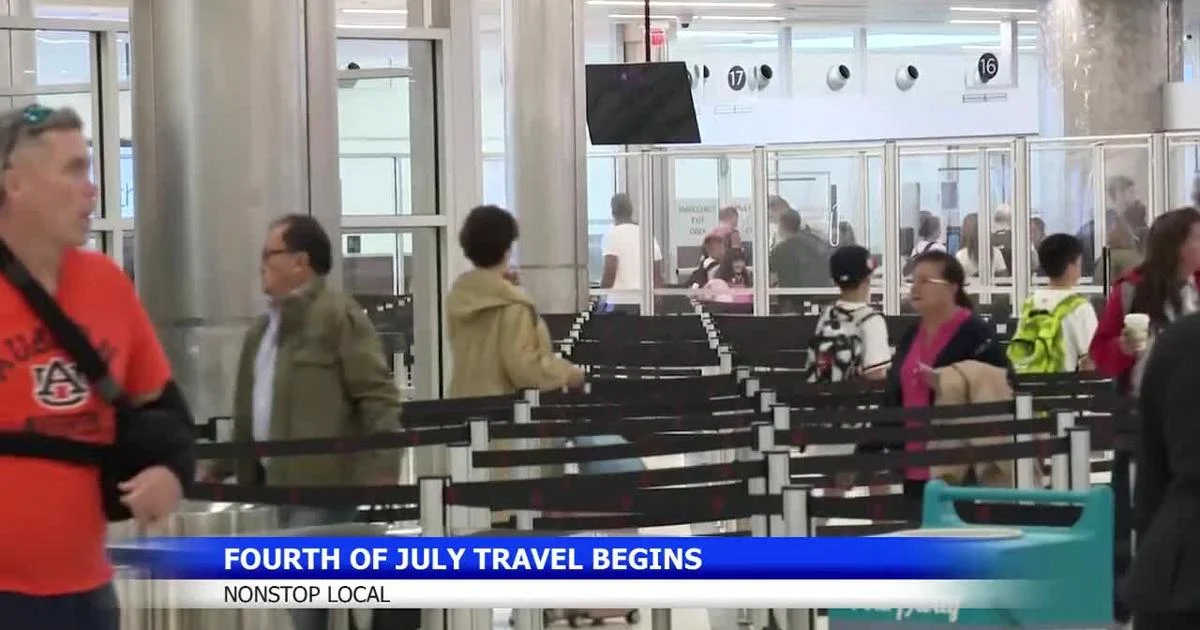 Fourth of July travel period begins