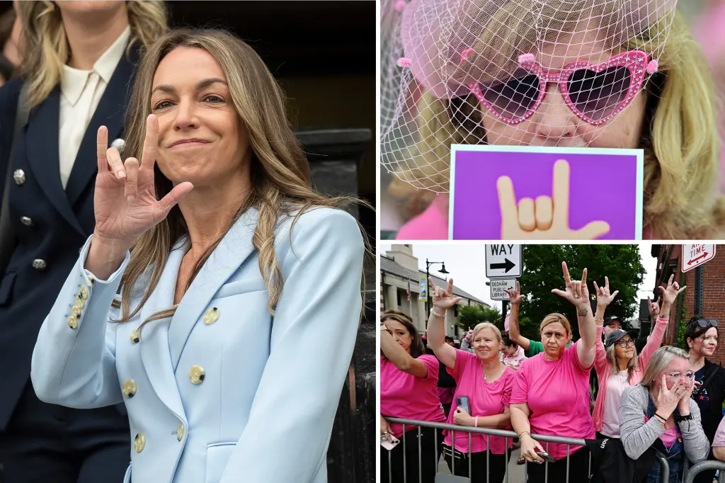 What's that hand signal Karen Read supporters kept flashing at court?