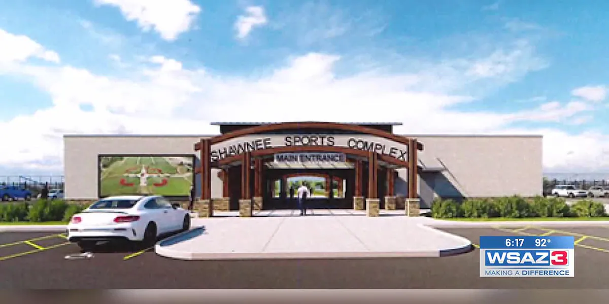 Welcome Center upgrade is nearing completion at Shawnee Sports Complex