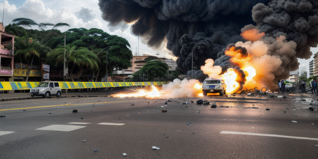 Bomb Attacks Rock Colombia After Presidential Candidate Shot