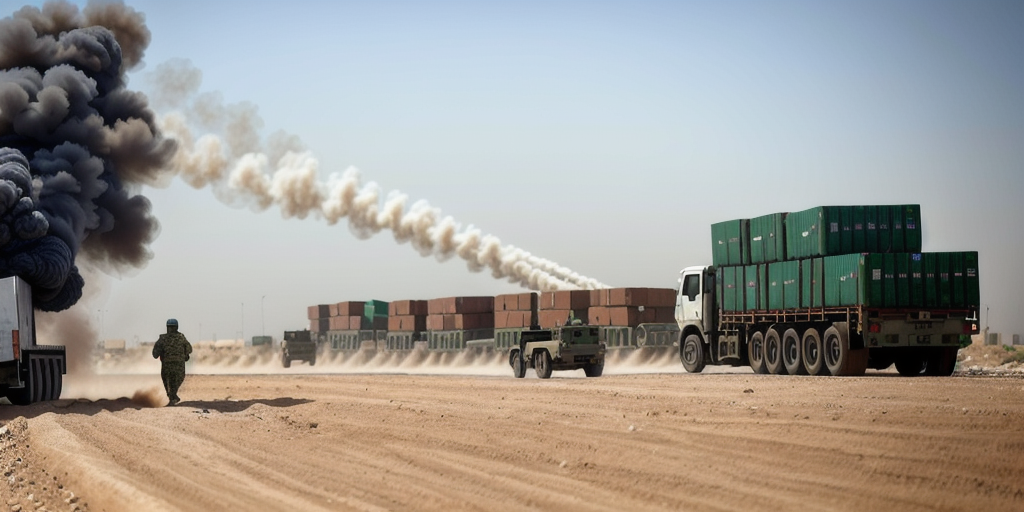 Israel halts aid into Gaza, official says, clans deny Hamas is stealing it