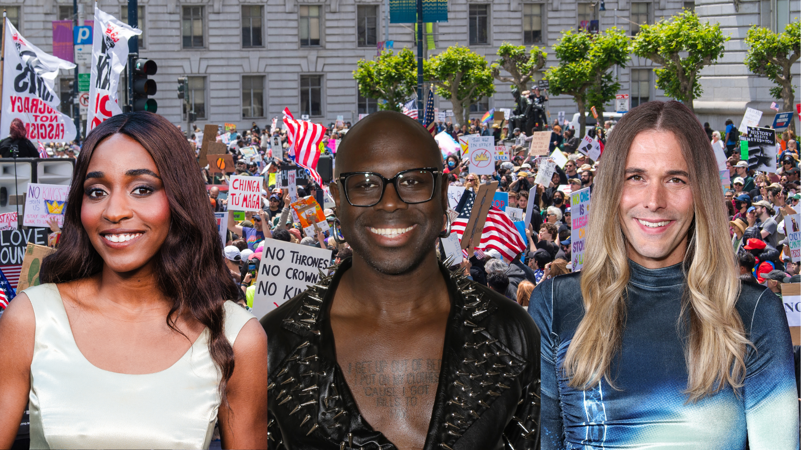All the celebrities attending the 'No Kings' protests in the US