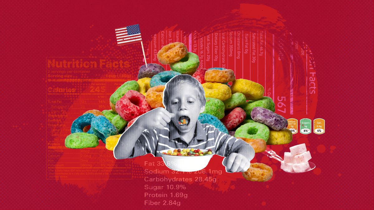 Children's breakfast cereals are getting more unhealthy
