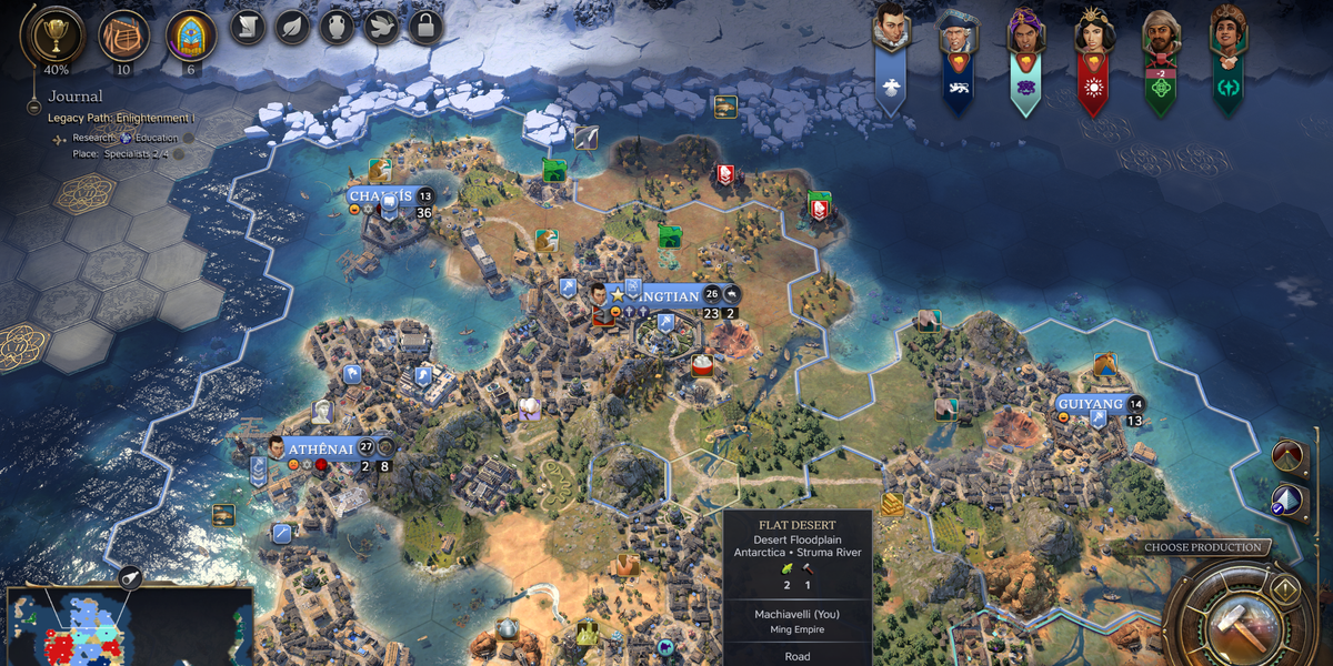 Mighty Civilization 7 update adds Huge maps, but beware, your PC might struggle to run them