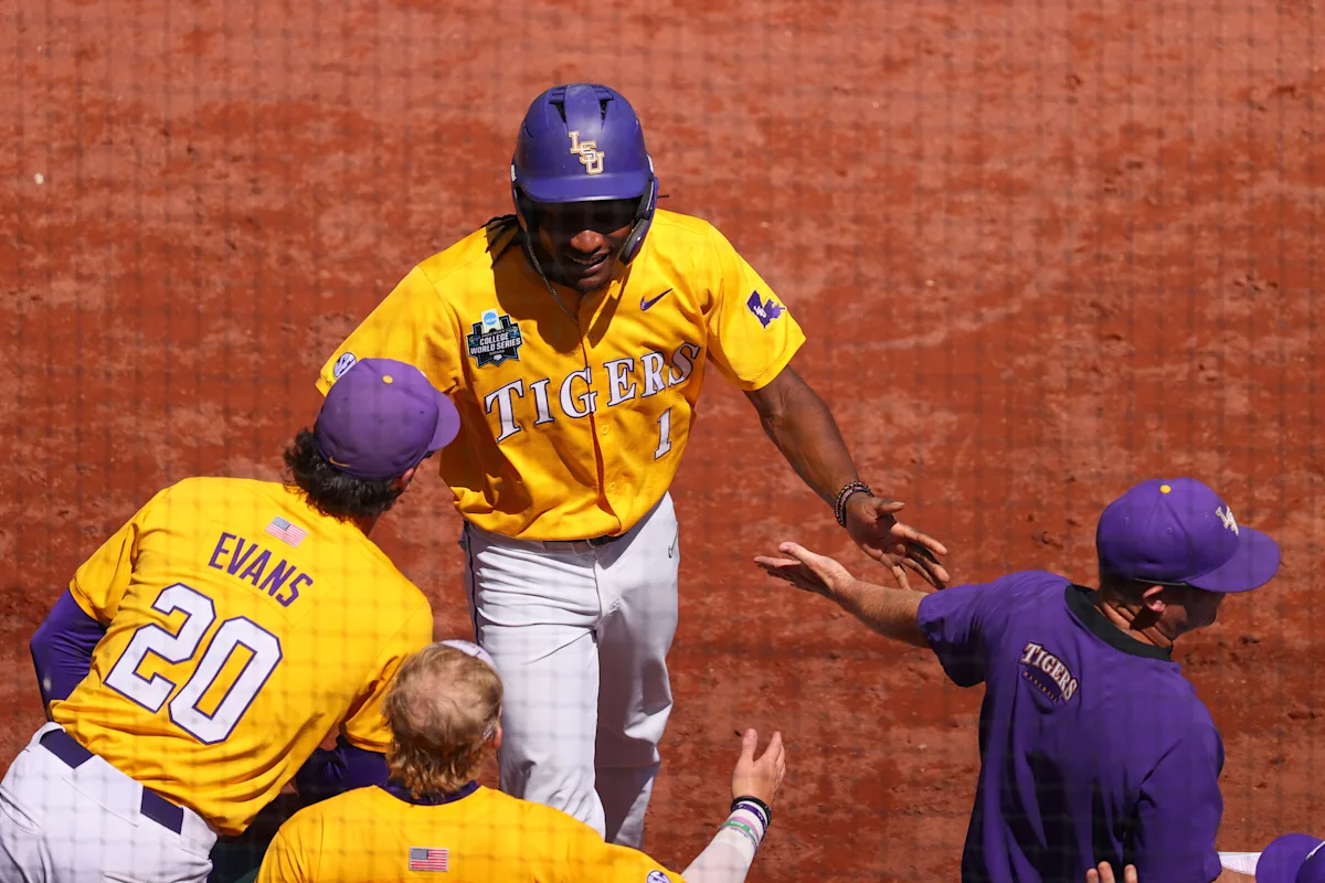 College World Series 2025: LSU defeats Coastal Carolina in Game 2, 5-3, for 2nd national title in 3 seasons