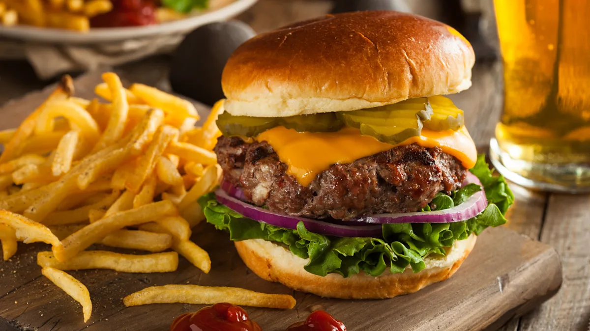 The Tricks You Need For Buffalo Burgers That Don't Fall Apart While Cooking