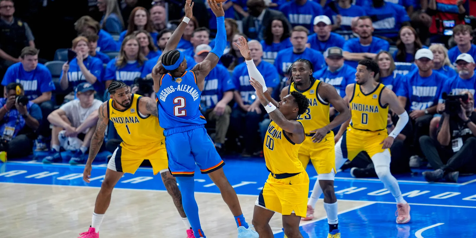 Creed Humphrey, Twitch streamer Kai Cenat at NBA Finals Game 2: See celebs in OKC