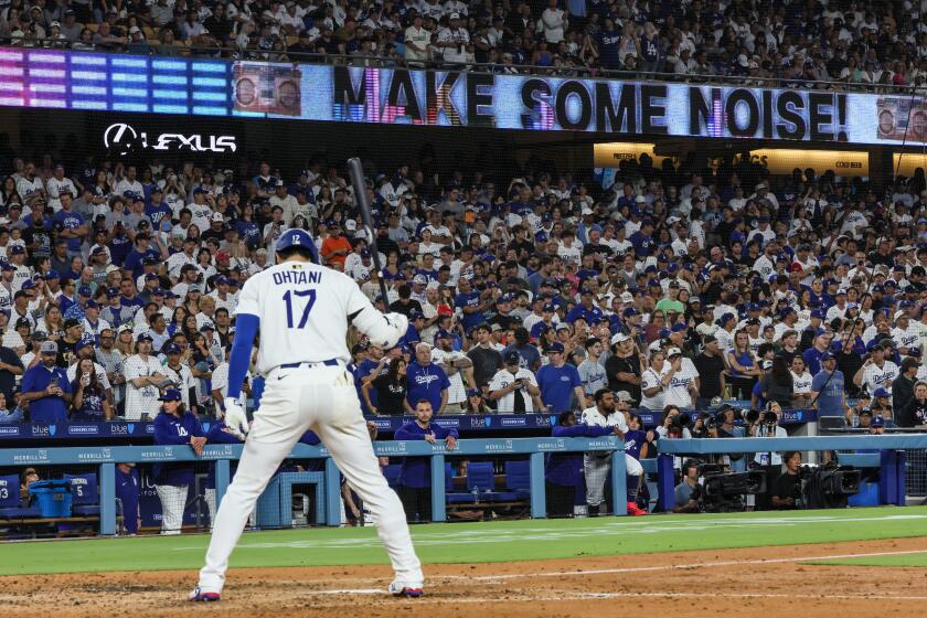 Letters to Sports: They need to turn it down at Dodger Stadium