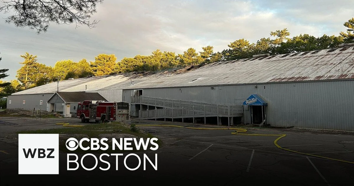 Beloved sports complex destroyed in massive fire in Hingham