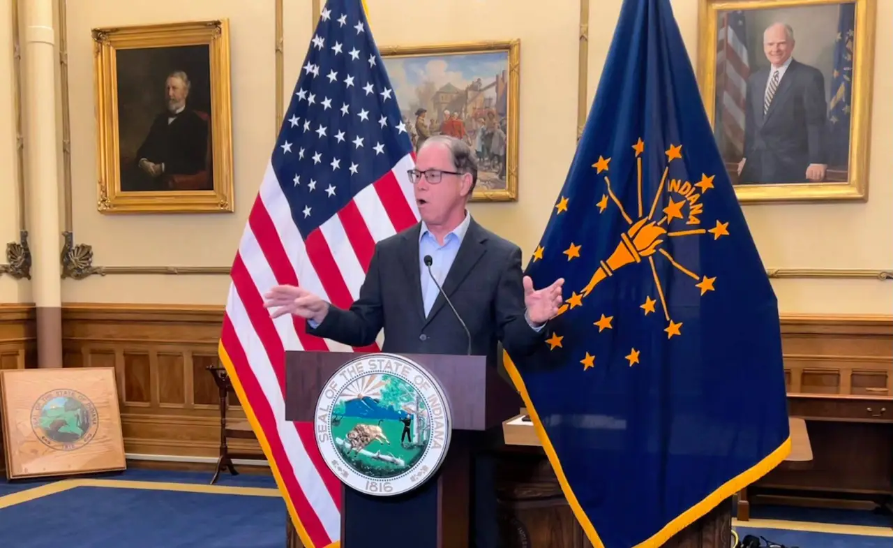 Braun celebrates Indiana health care reform at ceremonial bill signing