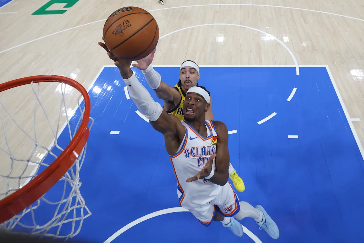 Shai Gilgeous-Alexander becomes first player in 12 years to win both NBA MVP and Finals MVP after dominant Thunder run