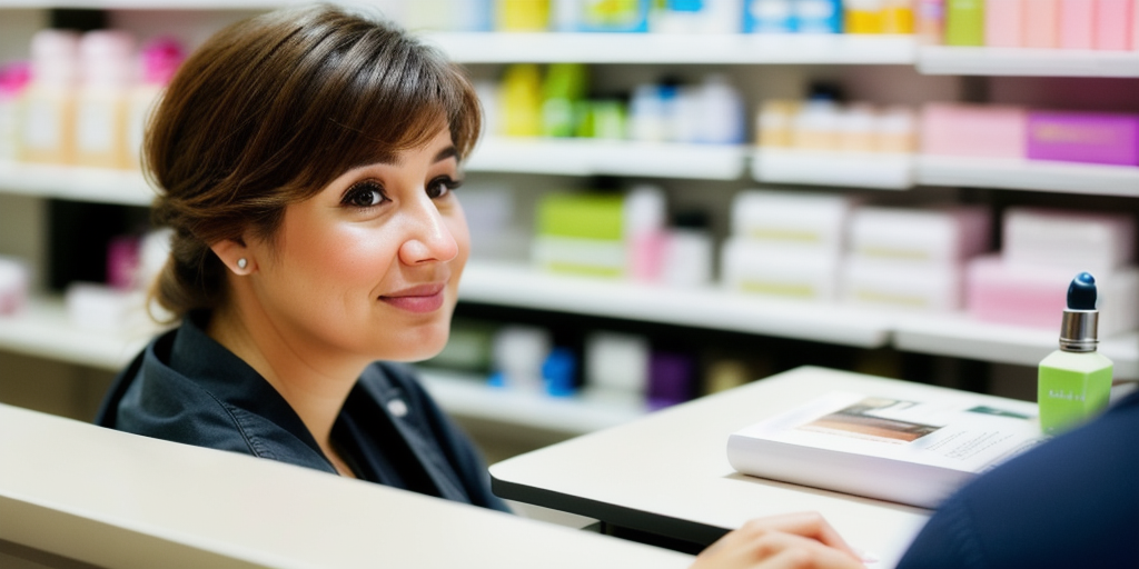 Life outside work was chaotic and grubby. Behind the beauty counter I became someone else