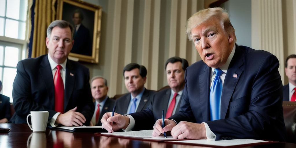 Senate Republicans scrambling to pass tax-and-spend bill by Trump deadline