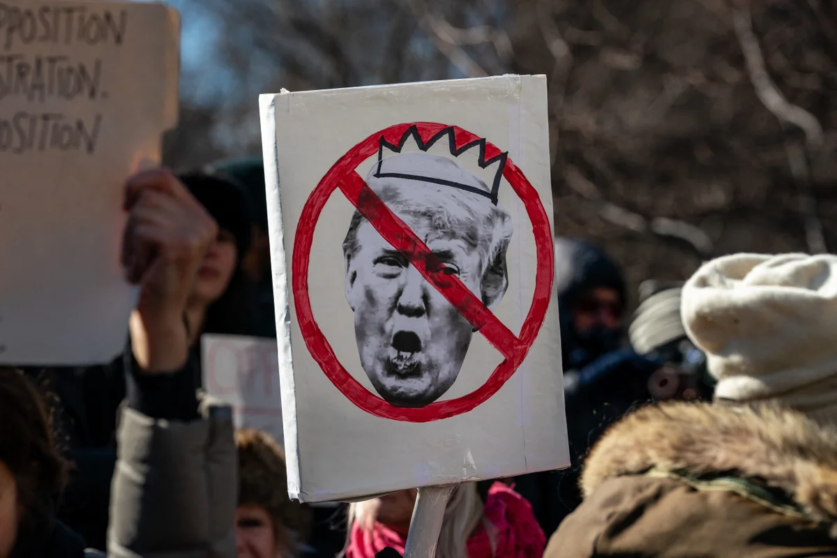 Far-right groups are sharing scary messages ahead of ‘No Kings’ protests