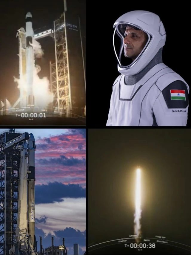 Astronaut Shubhanshu Shukla’s Historic Axiom 4 Launch Captured in Photos