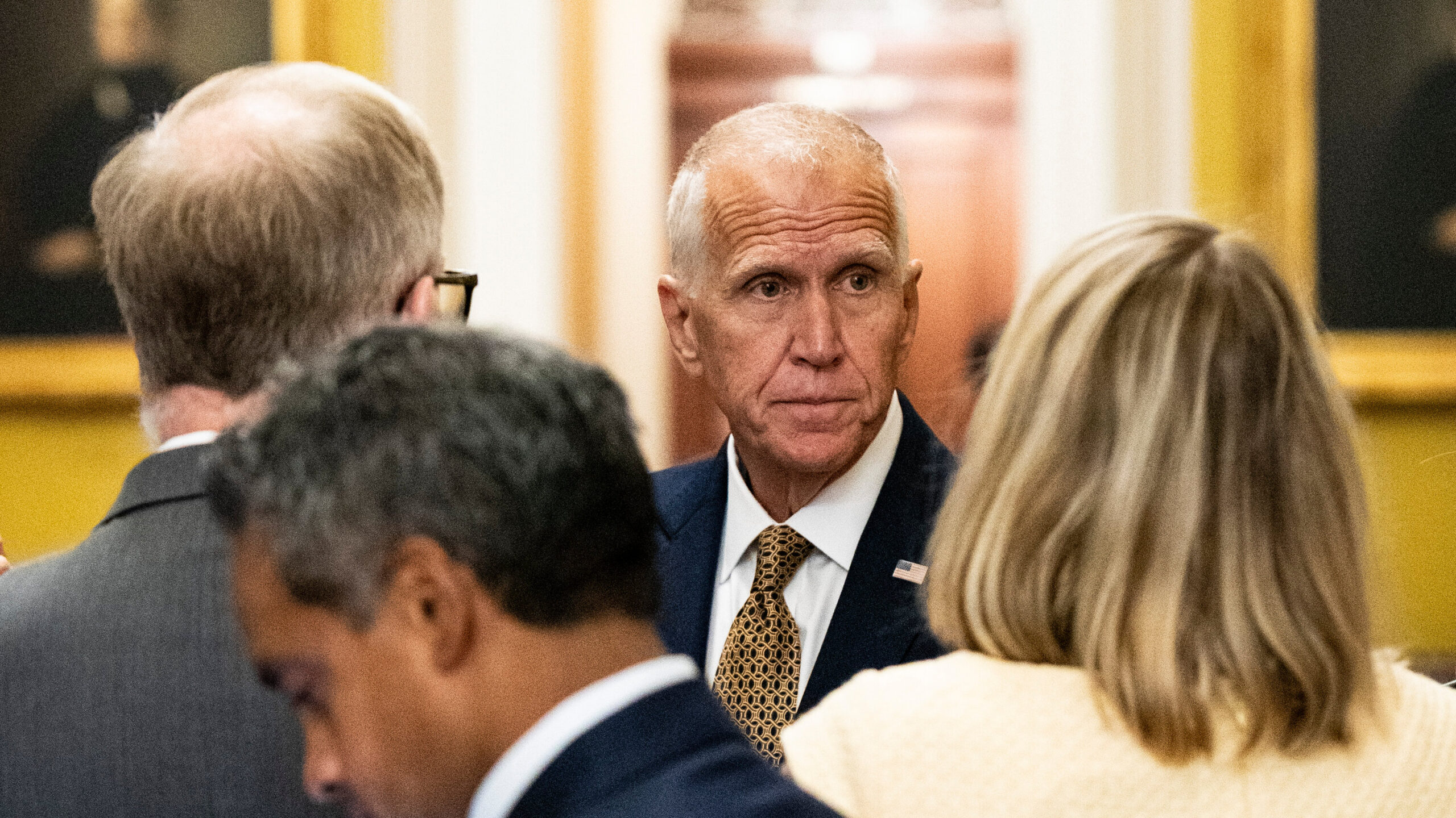 Tillis Announces He Won’t Run Again as Trump Threatens Him With a Primary