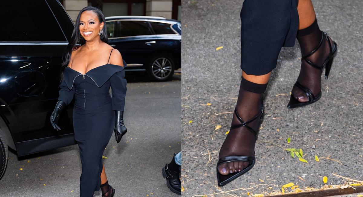 Celebrities in Socks and Sandals Fashion Trends: Photos