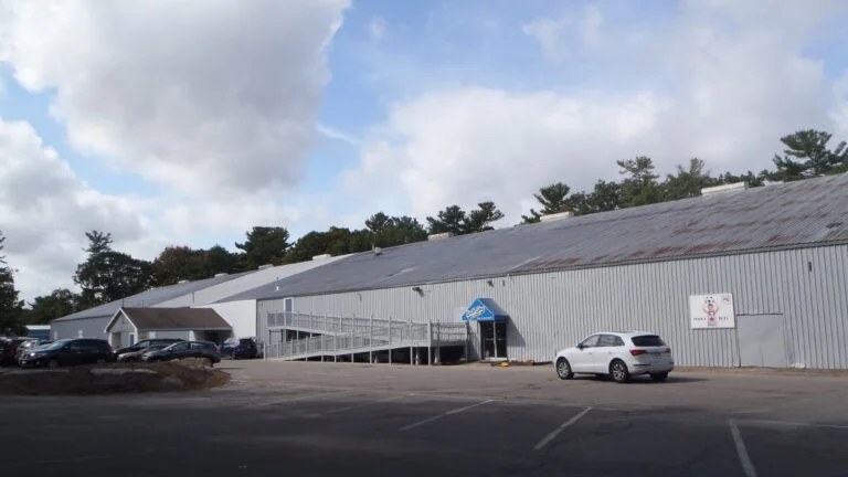 Fire heavily damages Hingham sports complex