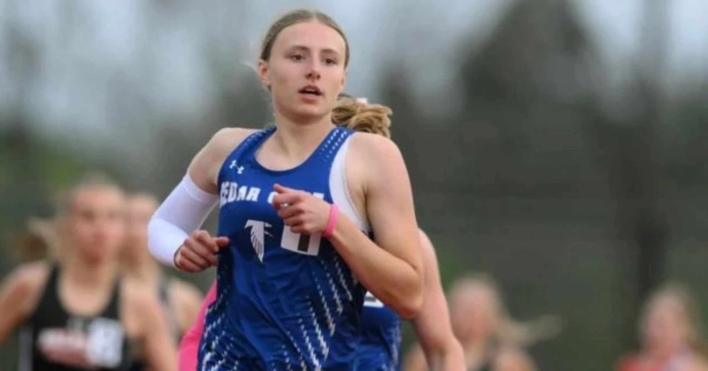 Bustling lifestyle suits Cedar Crest track star and rising senior Eliana Schneider