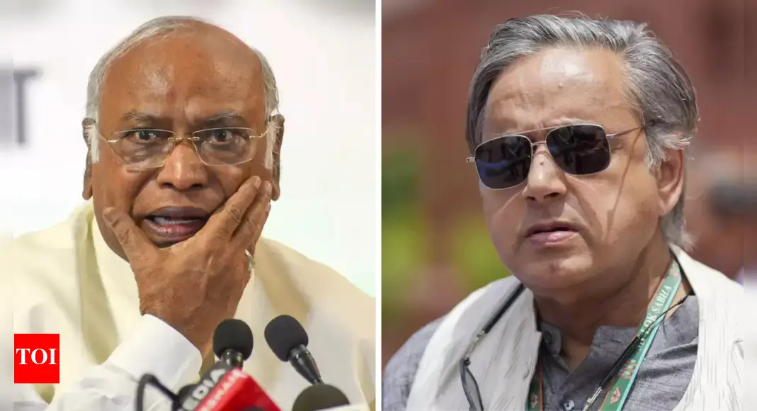Point of no return? Kharge takes 'Modi first' swipe at Tharoor