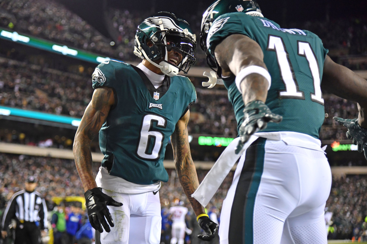 Eagles Receiver Corps Ranked Best in NFL
