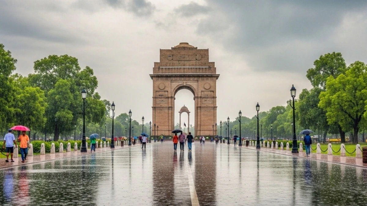 Monsoon hits North India as Delhi sees scattered rain, cloudburst in Uttarakhand