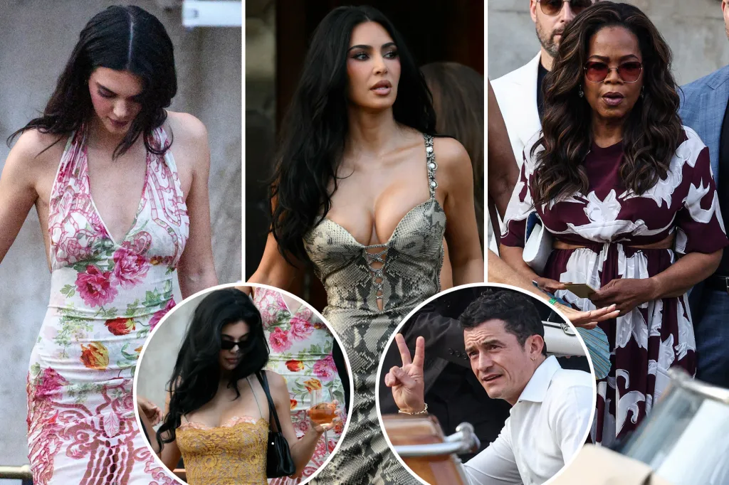 See the celebrity guests at Jeff Bezos and Lauren Sánchez’s...