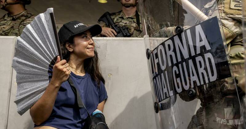 Court lets Trump keep National Guard troops in LA