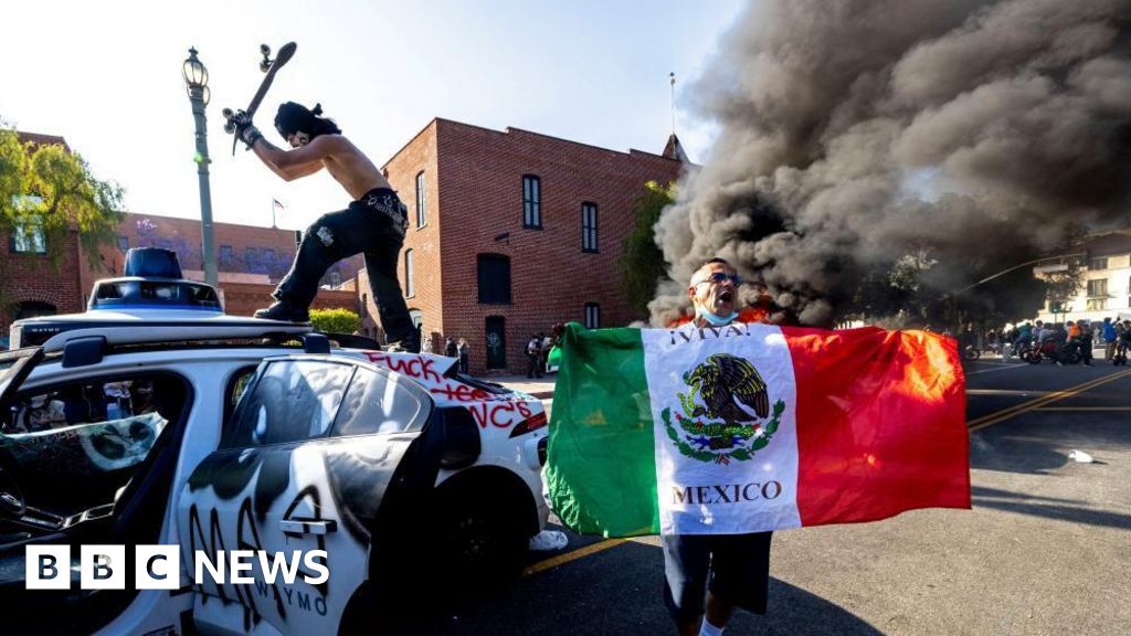 Unlawful assembly declared in downtown LA as protests escalate