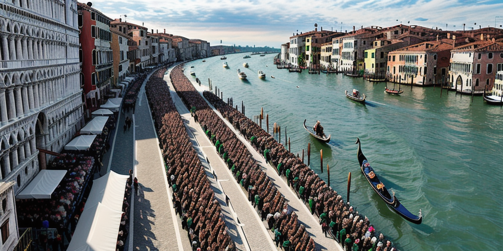 Celebrities and protesters converge on Venice for Bezos and Sánchez wedding