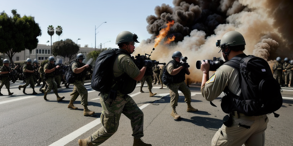 LA protests: US court allows Trump to keep control of California national guard while lawsuit proceeds