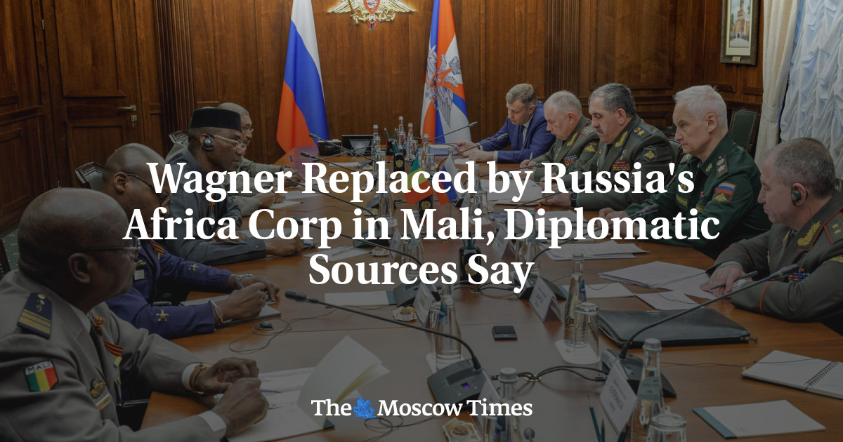 Wagner Replaced by Russia's Africa Corp in Mali, Diplomatic Sources Say