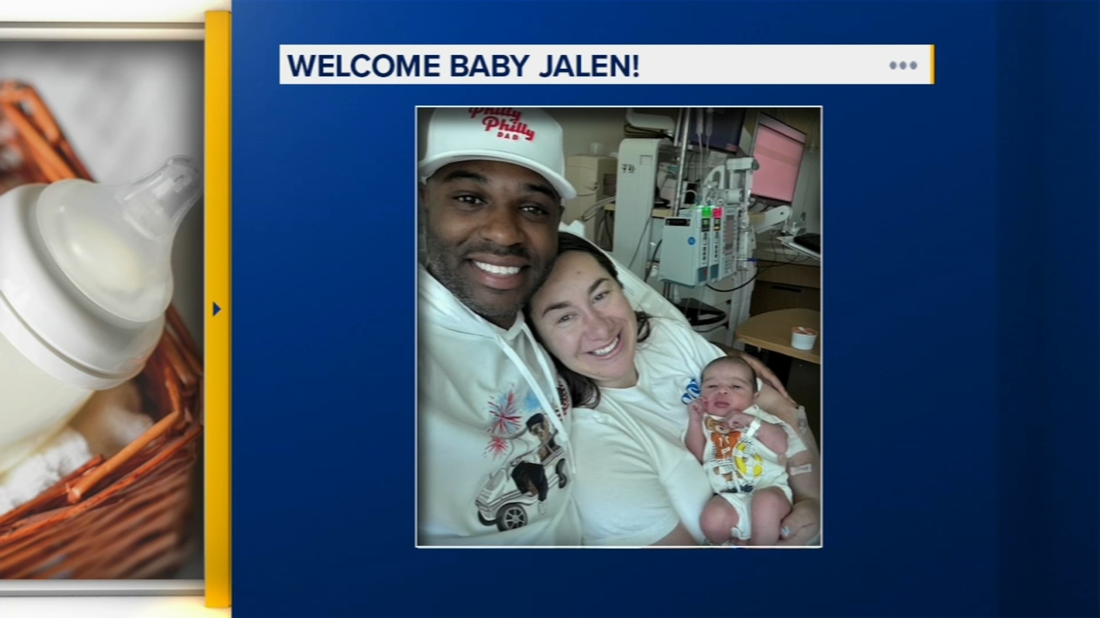 Action News sports reporter, wife welcome first child
