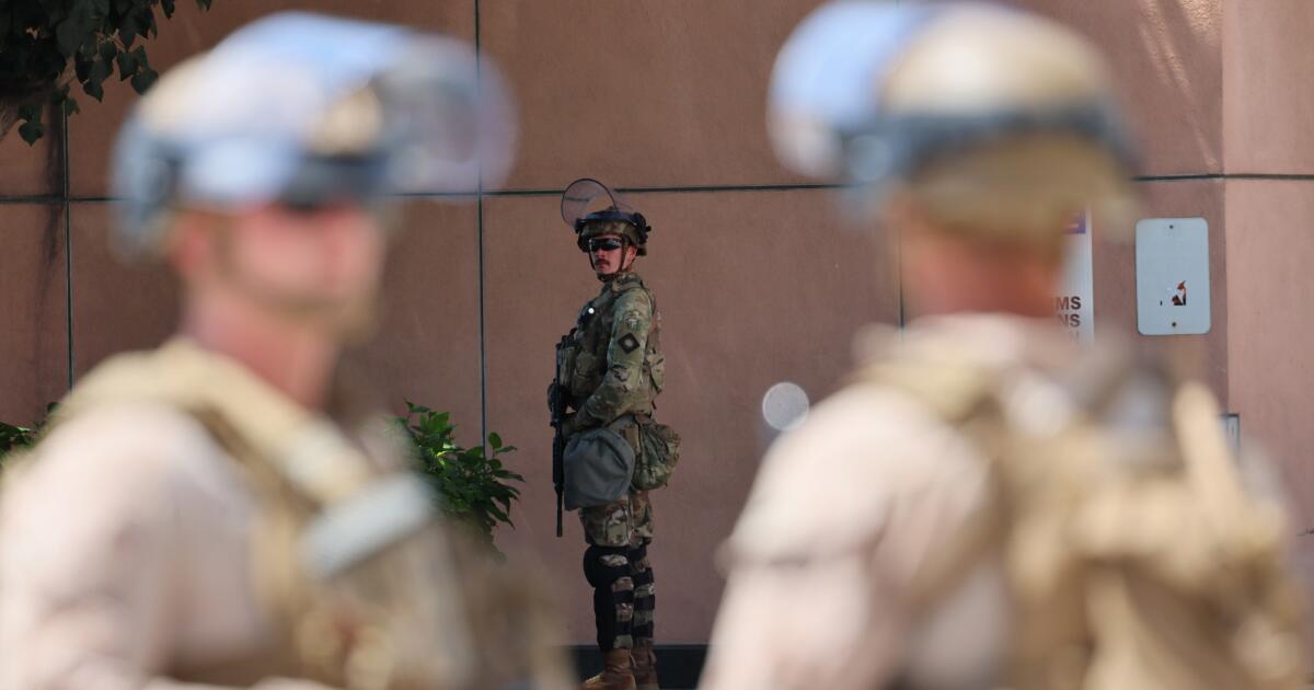 9th Circuit sides with Trump administration in challenge to L.A. troop deployment