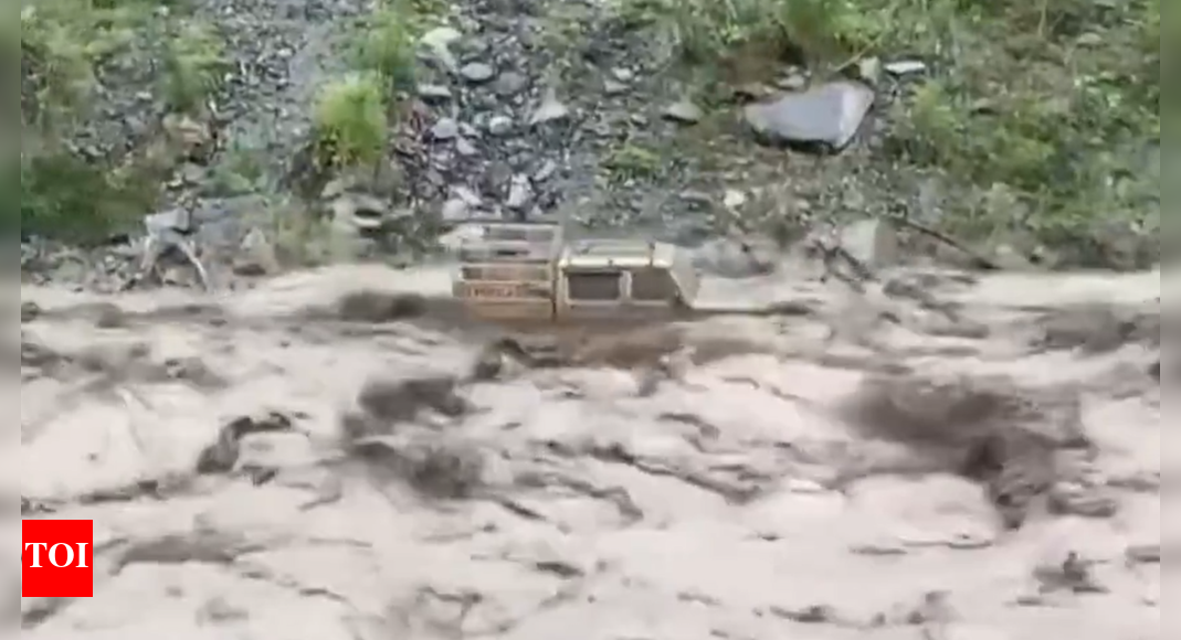 Cloudburst in Uttarakhand: 8–9 workers missing at hotel site in Uttarkashi; rescue ops on | Dehradun News