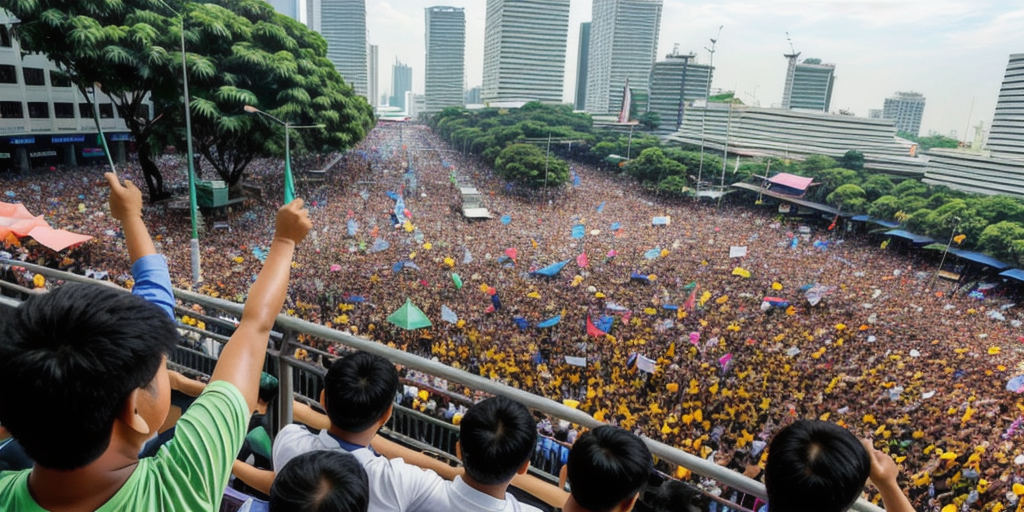 Protesters gather in Bangkok to demand Thai prime minister's resignation over leaked Cambodia call