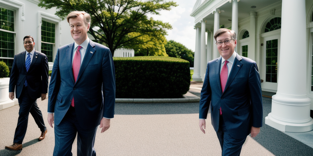 Lee, Scott head to White House for megabill talks