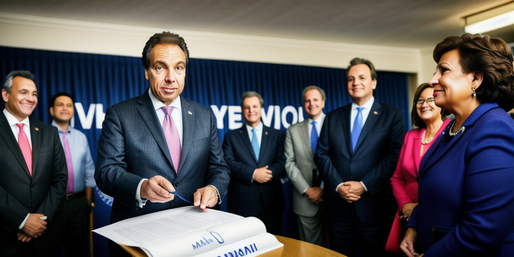 New Yorkers vote in mayoral primary as polls show Mamdami leading Cuomo