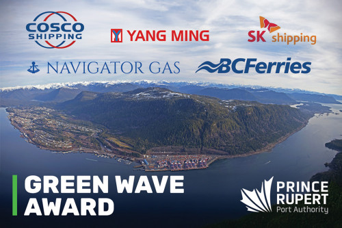 Prince Rupert Port Authority announces Green Wave Award recipients for environment program’s record year