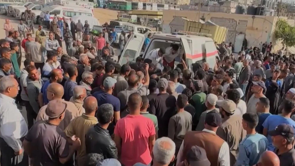 Video Health Officials say Dozens killed waiting for aid near Gaza distribution center