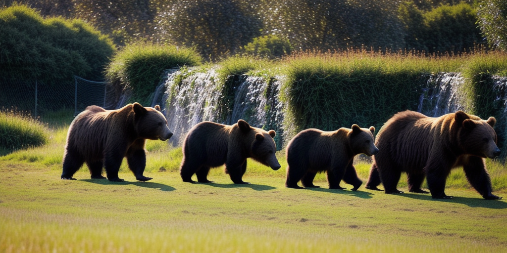 Bears escape wildlife park enclosure, devour a 7-day supply of honey, then fall asleep